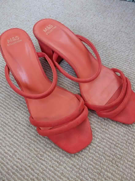 Photo of free Orange mules size 7 (Bognor Regis - PO22) #1