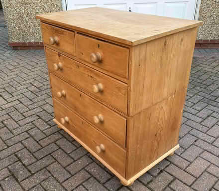 Photo of free Old Pine Chest (Alton GU34) #2