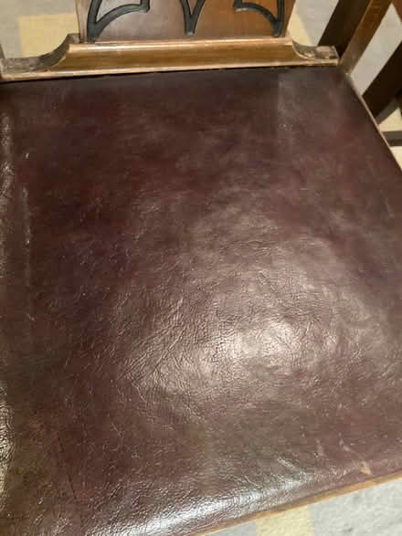 Photo of free 1 remaining solid wood chairs (Ashdale, S. of Gerrard Library) #4