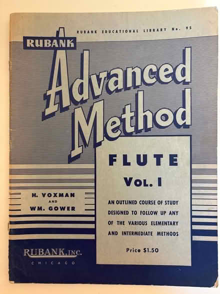 Photo of free Flute books from the 1970s (Hwy 76, Rancho Del Oro, O’side) #2