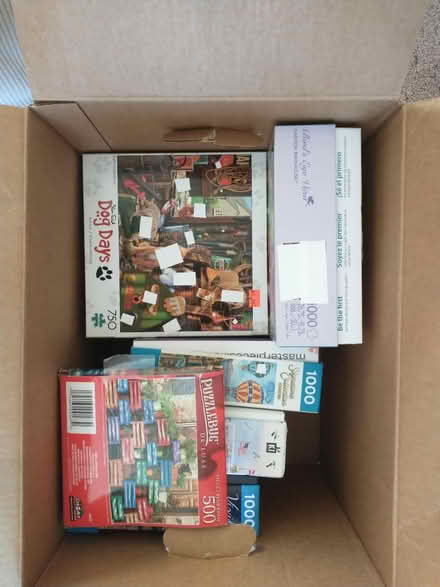 Photo of free Box if puzzles (Meriden off Curtis st) #1