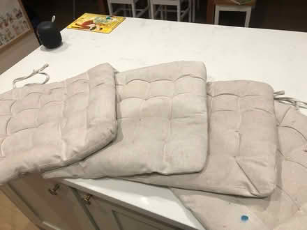 Photo of free Ikea chair cushions (Eltham SE9) #1