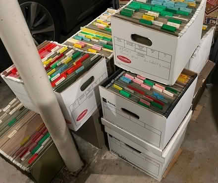 Photo of free Pendaflex file folders (used) (Groton 4 corners) #1