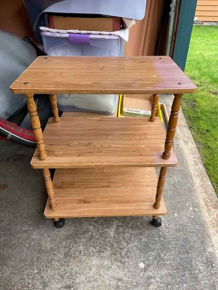 Photo of free Small shelving unit (Woodinville) #1