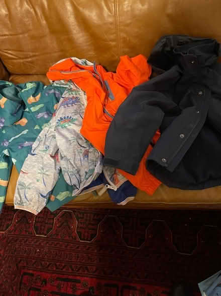 Photo of free 3 waterproof jackets and 1 waterproof fleece lined jacket (Cheadle SK8) #1
