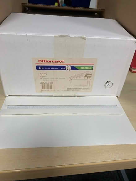 Photo of free White envelopes x 500 (CT11) #1