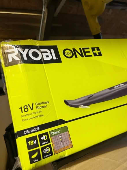 Photo of free Ryobi blower not working (Chaddesden DE21) #2