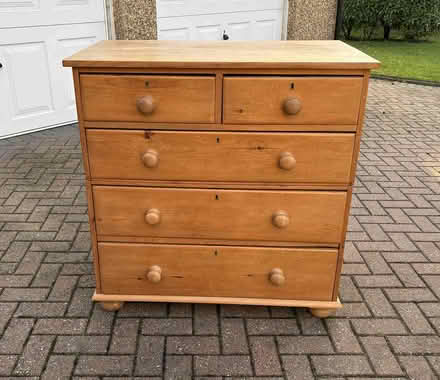 Photo of free Old Pine Chest (Alton GU34) #1