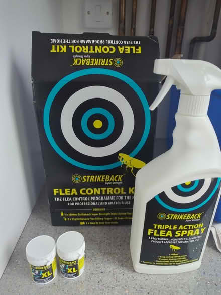 Photo of free Flea control kit (Bare, LA4) #1