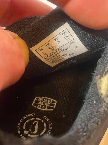 Photo of free Clark’s school shoes 10g (London Rd, HW HP11) #2
