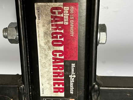 Photo of free Cargo carrier (Mill Pond Neighborhood) #3