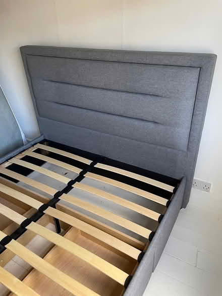 Photo of free Double Bed Frame & Bedhead (Haringey, near St Ann's, N15) #4