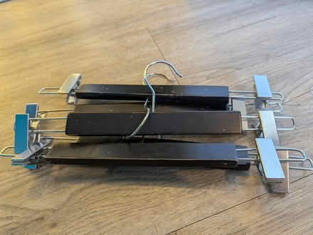 Photo of free 5 x quality skirt/trousers hangers (Tw11) #1