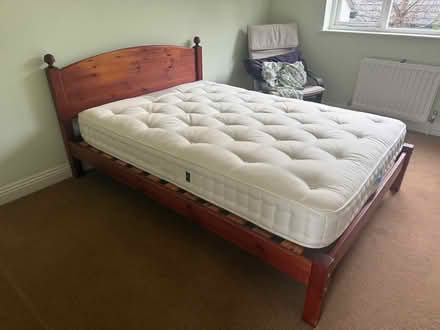 Photo of free Double bed and mattress (Wandsworth) #2