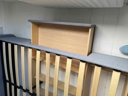 Photo of free Double Bed Frame & Bedhead (Haringey, near St Ann's, N15) #3