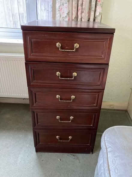Photo of free Tall slim chest of drawers (Rustington BN162EH) #1