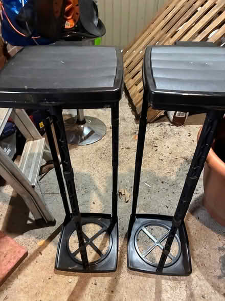 Photo of free 2 collapsible bin bag holders (Billericay) #1