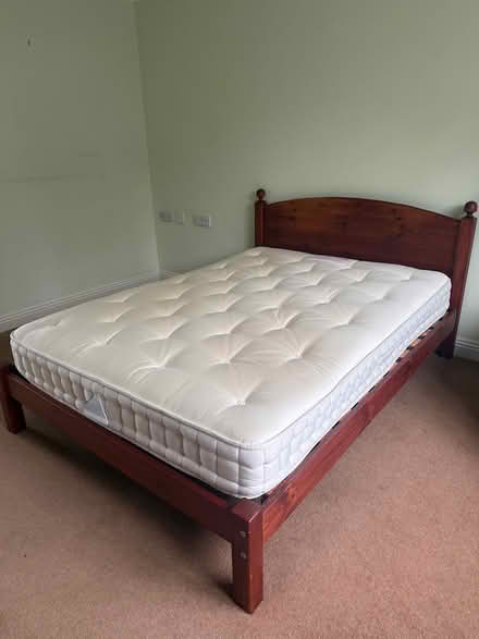 Photo of free Double bed and mattress (Wandsworth) #3