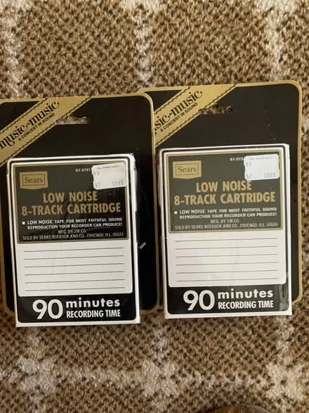 Photo of free 2 new sealed 8 track tapes (Santa monica) #1