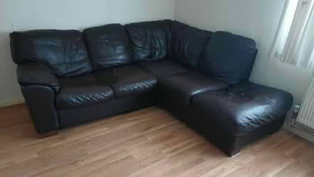 Photo of free Brown corner settee (stevenage) #3