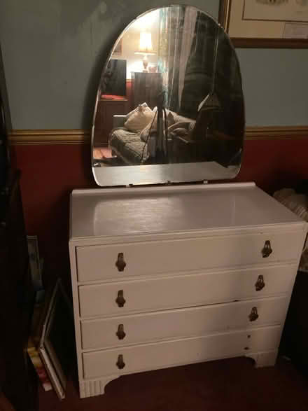 Photo of free Old wooden chest of drawers (CF23 pentwyn) #1