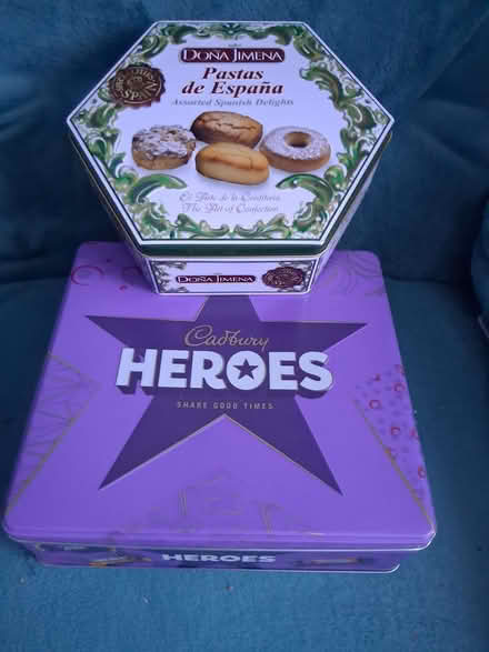 Photo of free Empty biscuit tins (Rayleigh SS6) #1