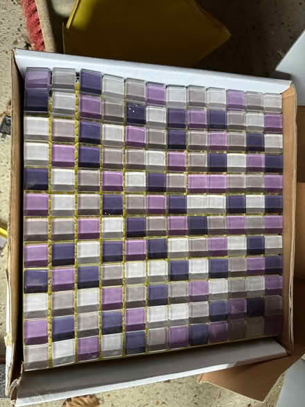 Photo of free Box of mosaic tiles (St John's TN13) #1