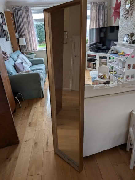 Photo of free Mirror 40x150cm gold colour (High Lane SK6) #1