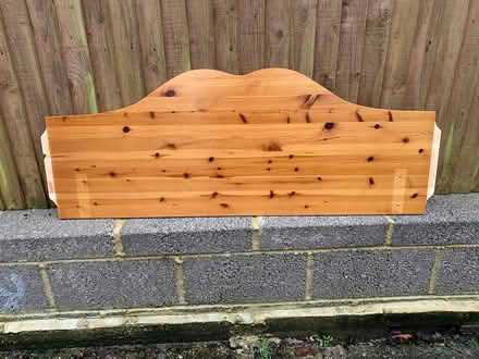 Photo of free Wooden headboard for log burner (Midhurst GU29) #1