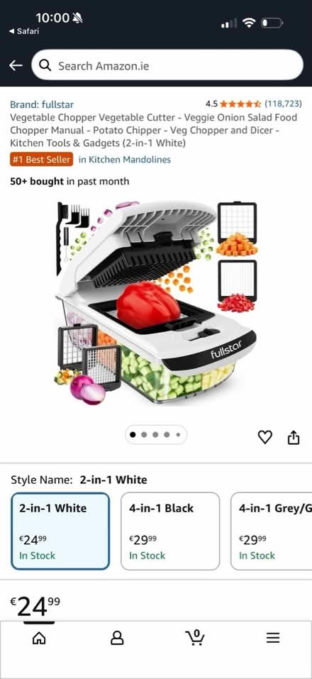 Photo of free Vegetable chopper (Blackrock) #2