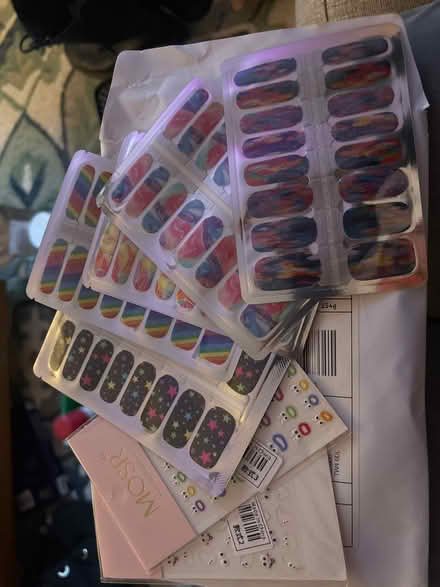 Photo of free Nail stickers various (Limehouse E1) #1