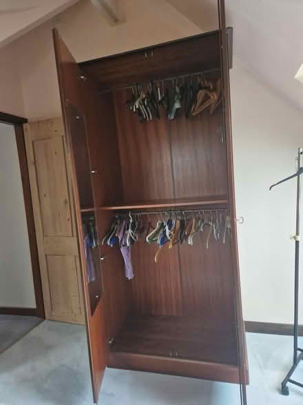 Photo of free Tall Stag wardrobe, good condition (Rochford WR15) #4