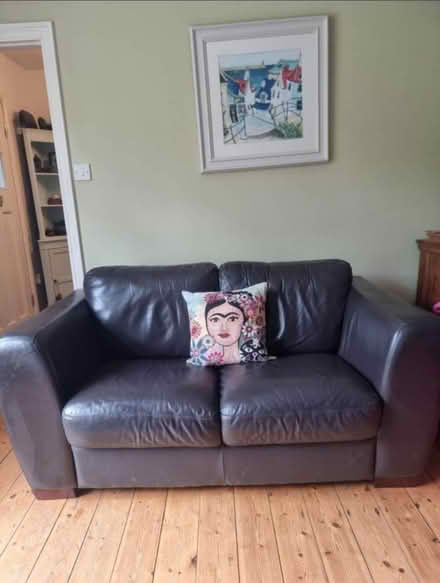 Photo of free 2 seater leather sofa (headington OX3) #2