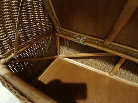 Photo of free Wicker ottoman (Henlow SG16) #4