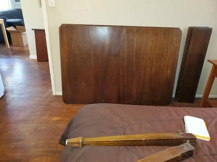 Photo of free older solid wood dinning room table (Walnut creek) #1