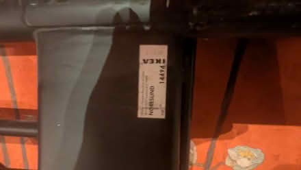 Photo of free IKEA king-size metal bedframe (Elland HX5) #2