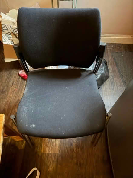 Photo of free 2 black chairs (Bradford BD7) #1
