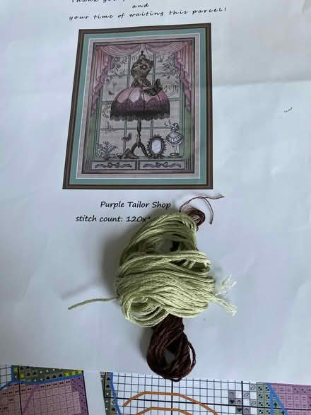 Photo of free Cross stitch kit (Stockwell) #1