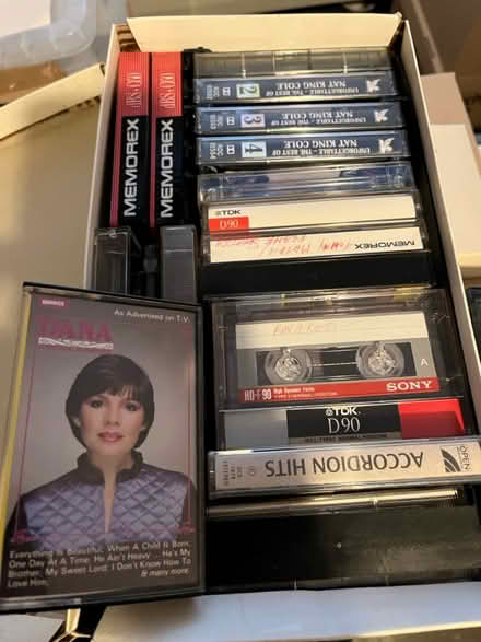 Photo of free Two boxes of cassette tapes (Cumbernauld G67) #1
