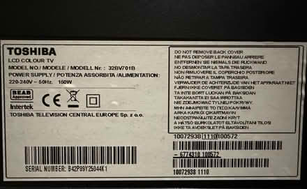 Photo of free 32 inch TV (Tottenham Hale N15) #4