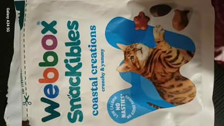 Photo of free 2 opened pkt cat treats (HP3) #1
