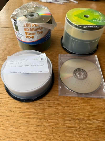 Photo of free Many blank CD-Rs, DVD-Rs etc (Wincobank S9) #1