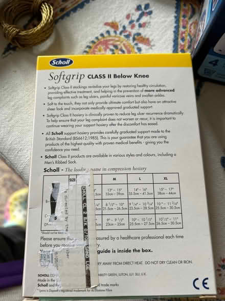 Photo of free Open toe support socks. Unused. (Norham Manor OX2) #3