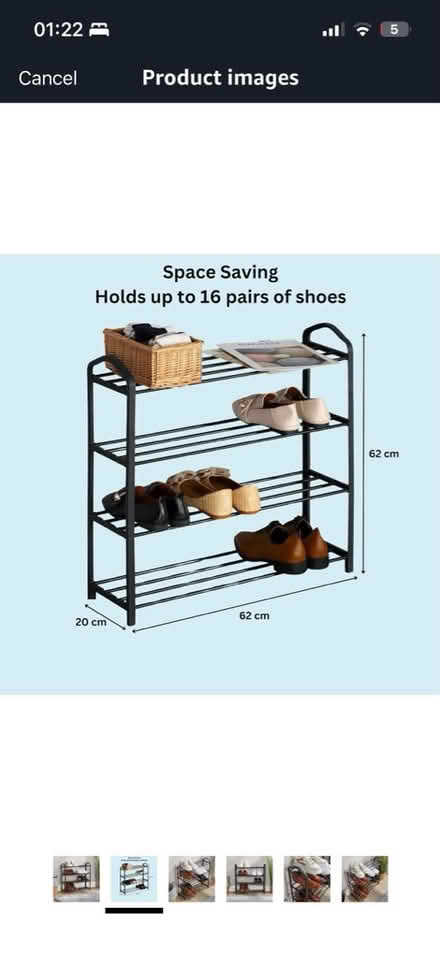 Photo of free Shoe rack (CR7) #1