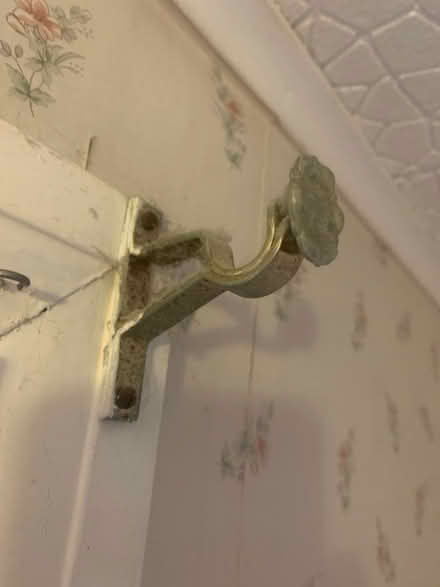 Photo of free Metal curtain poles (Baslow DE45) #2