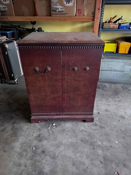 Photo of free Vintage TV Cabinet (Foster City) #1