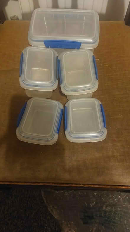 Photo of free Plastic food containers (Burgess Hill RH15 8NU) #1