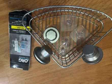 Photo of free Shower shelf (Rengstorff & Middlefield Rd MV) #1