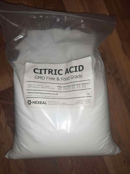 Photo of free citric acid, 5kg (Castle Hall SK15) #1