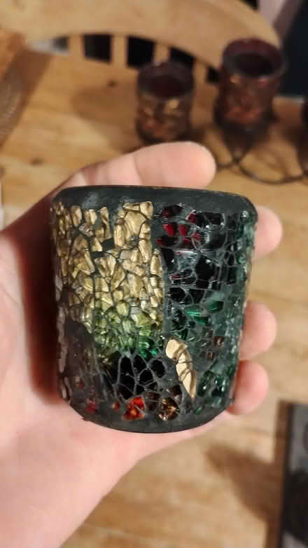 Photo of free 4 Small glass candle holders (DE24 Alvaston) #1